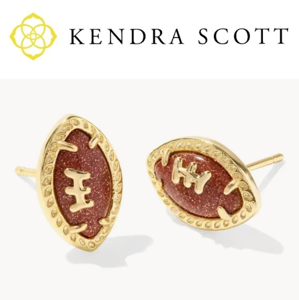 Kendra Scott Football Stud Earrings